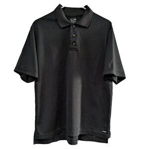 C9 by Champion Men's Duo Dry Golf Polo Shirt, Black, Size Medium, Short Sleeve